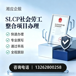 嘉兴SLCP社会劳工整合项目申报服务