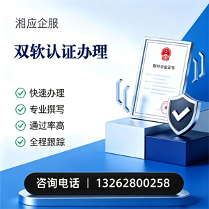 嘉兴双软认证申报服务