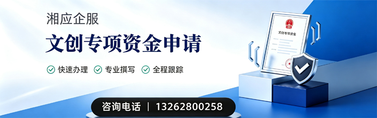 嘉兴文创专项资金申报服务