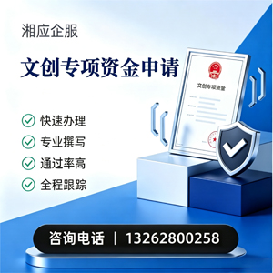 嘉兴文创专项资金申报服务